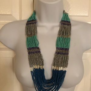 Costa Rican made bead necklace